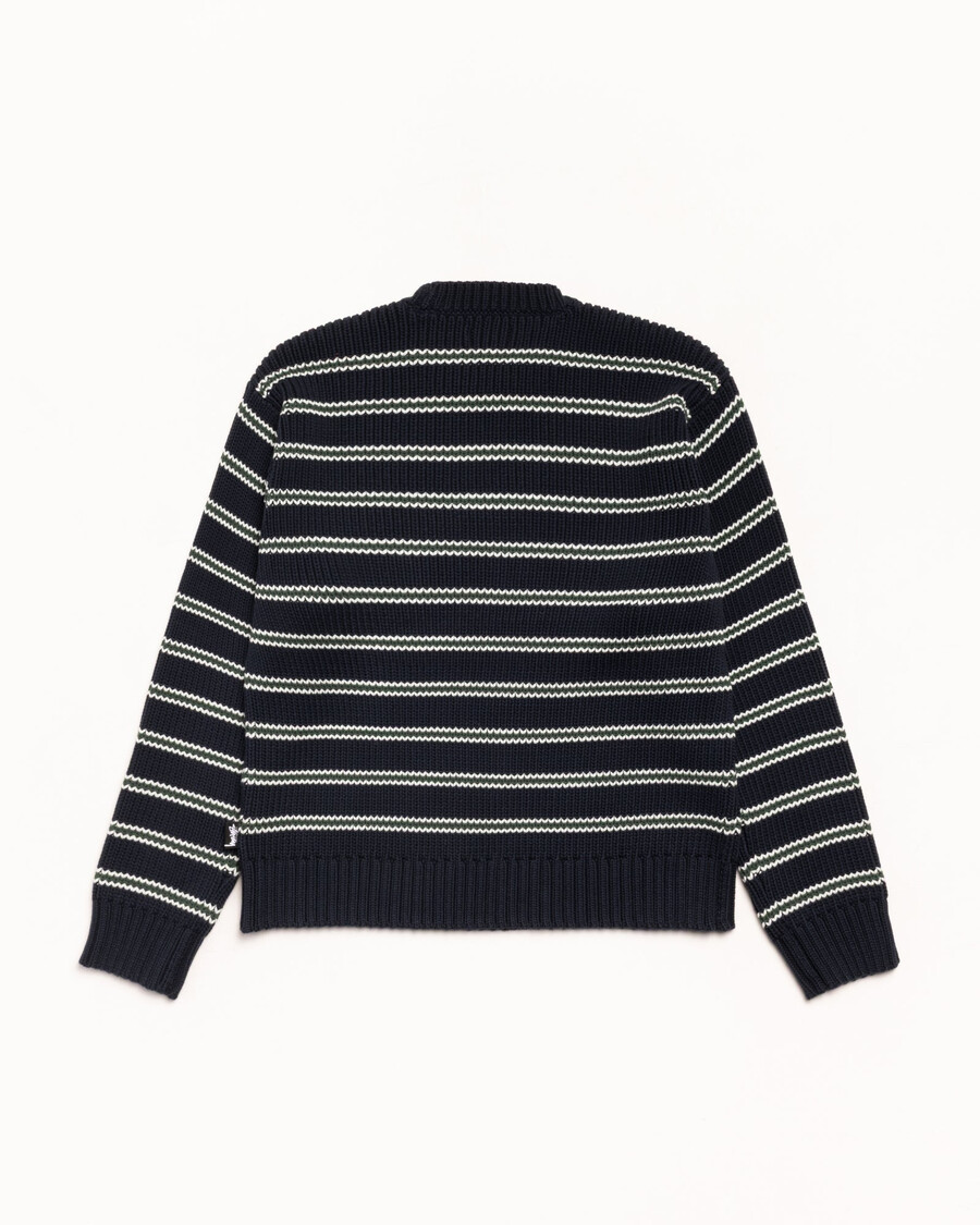 pull en grosses rayures de coton