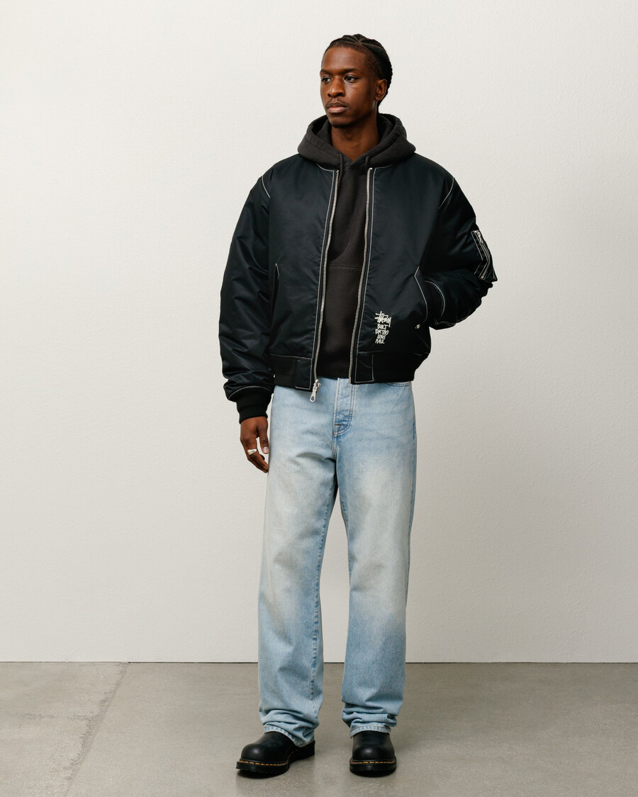 veste bomber réversible intégrée