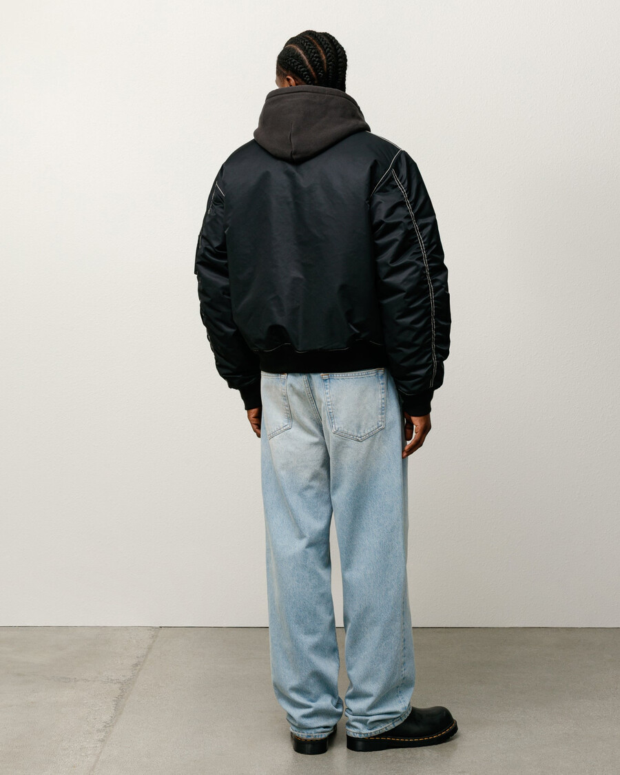 veste bomber réversible intégrée