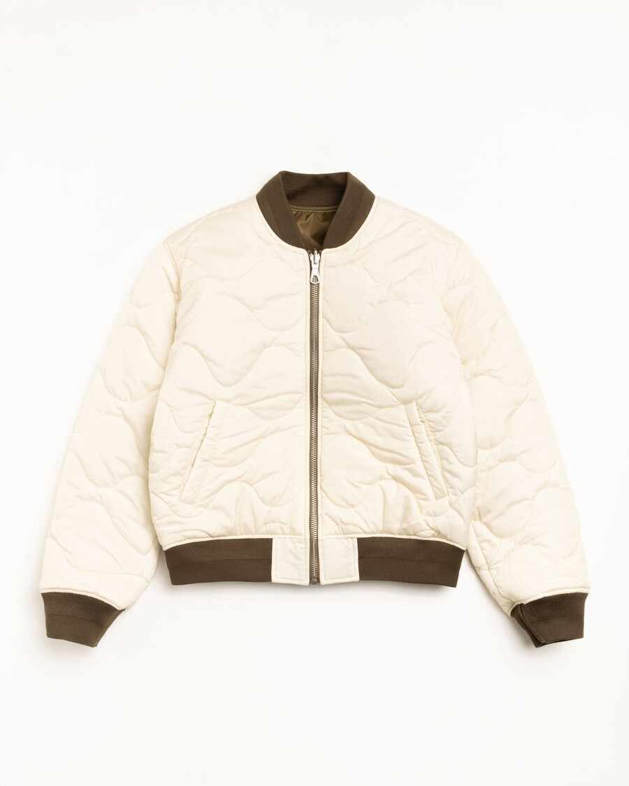 veste bomber réversible intégrée