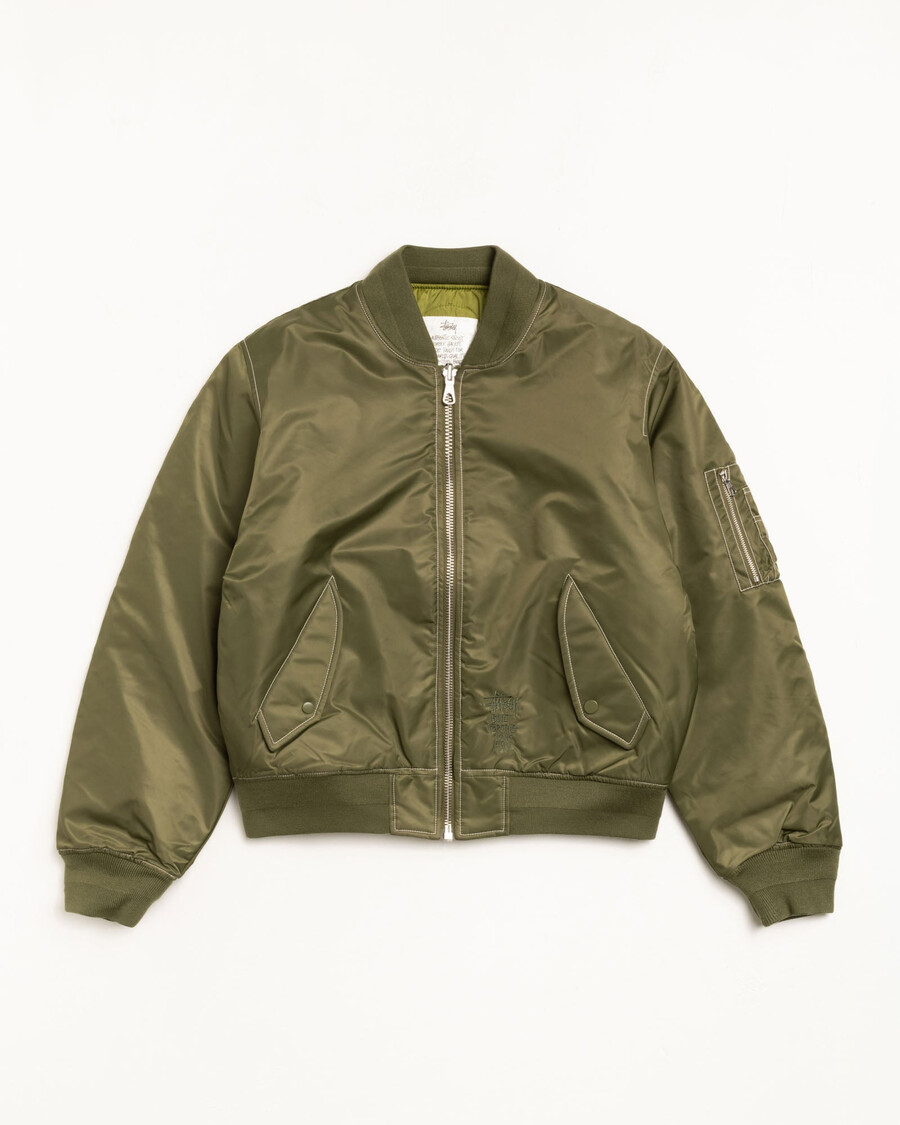 veste bomber réversible intégrée