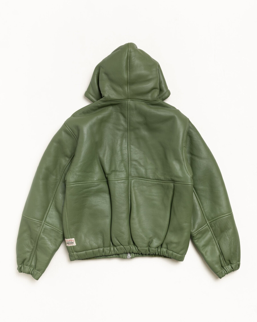 veste de travail en peau lainée