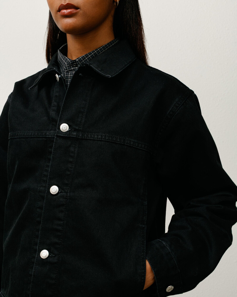 veste en jean trucker