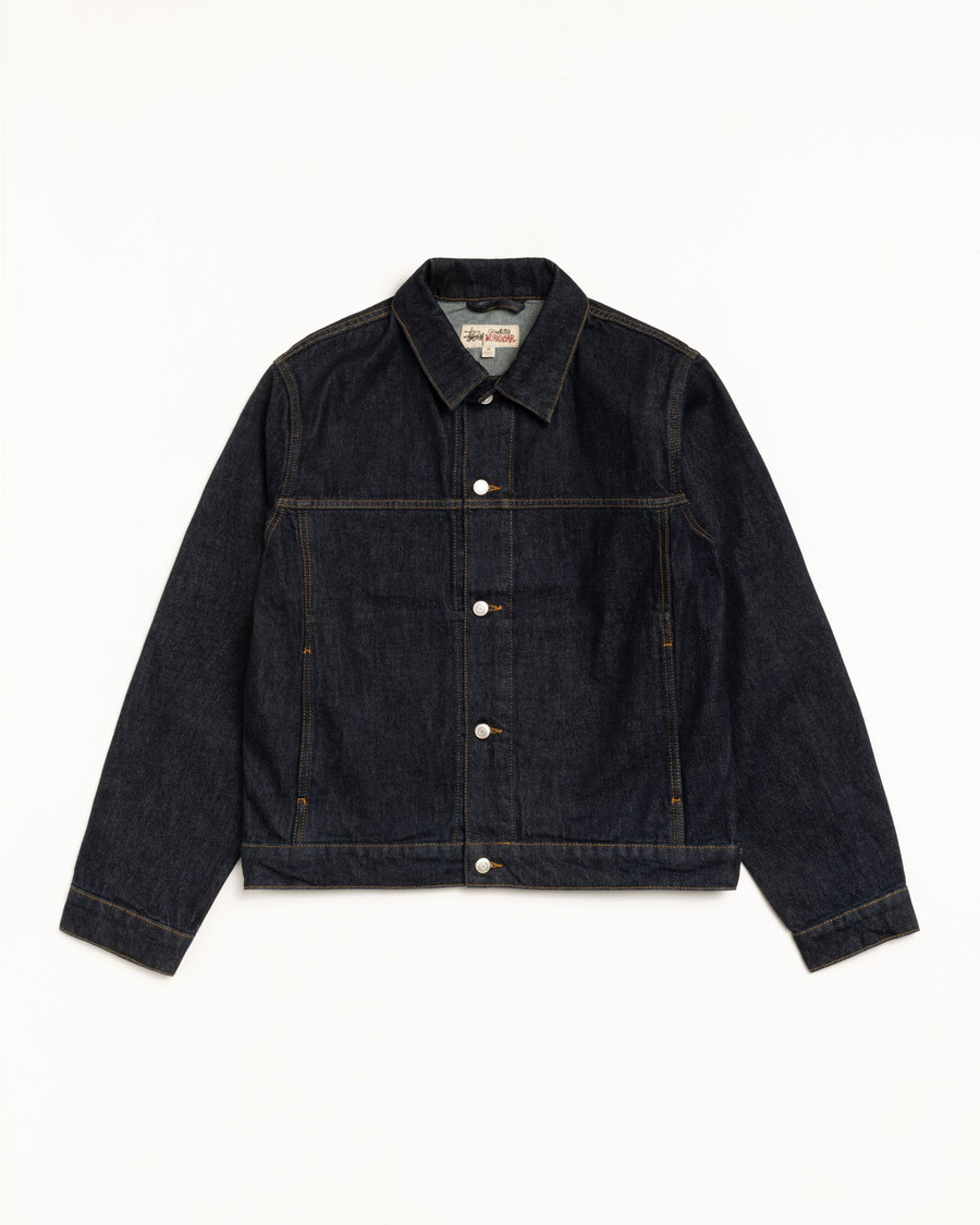 veste en jean trucker