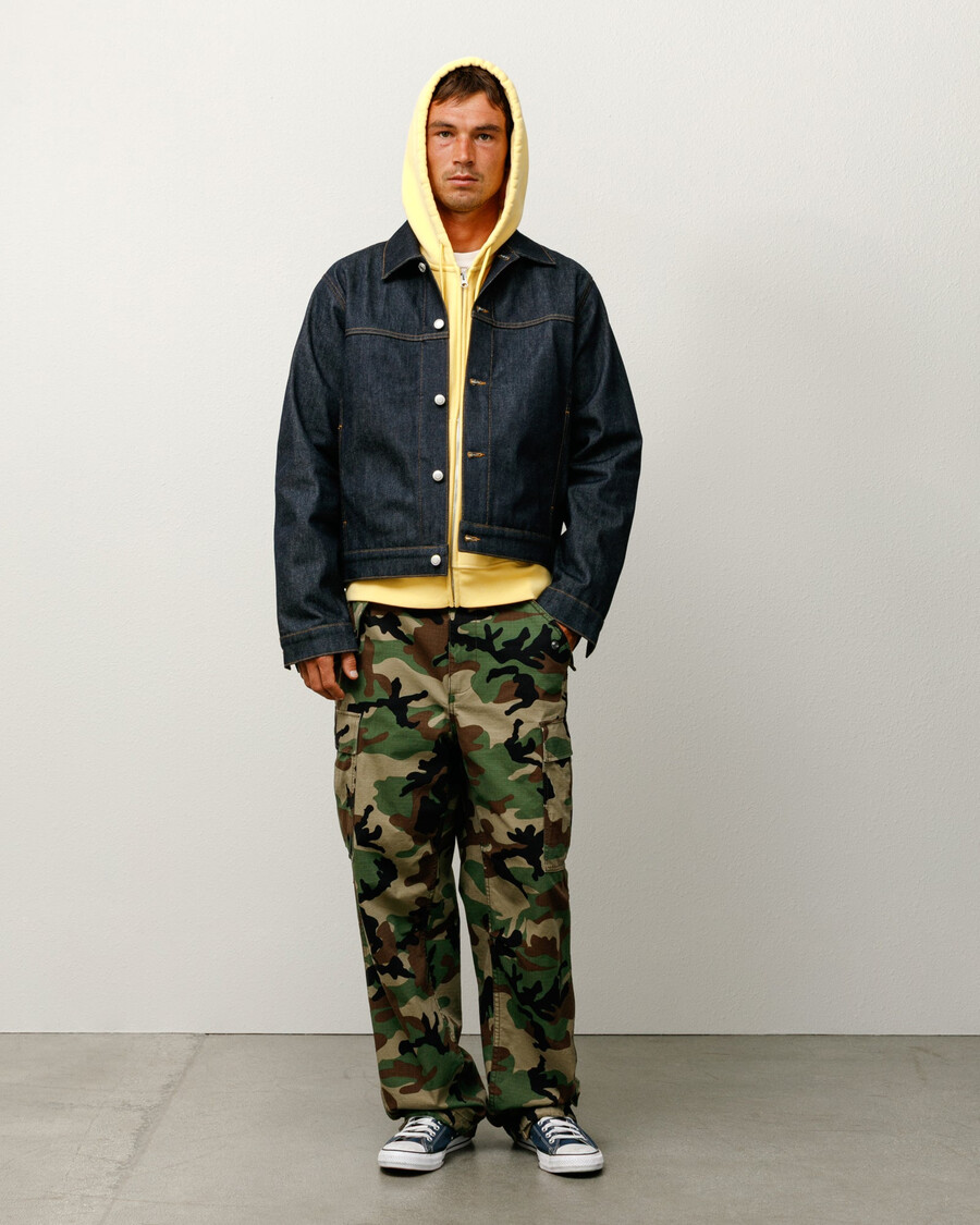 veste en jean trucker