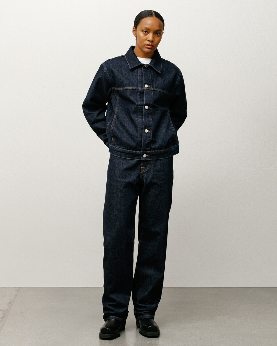 veste en jean trucker