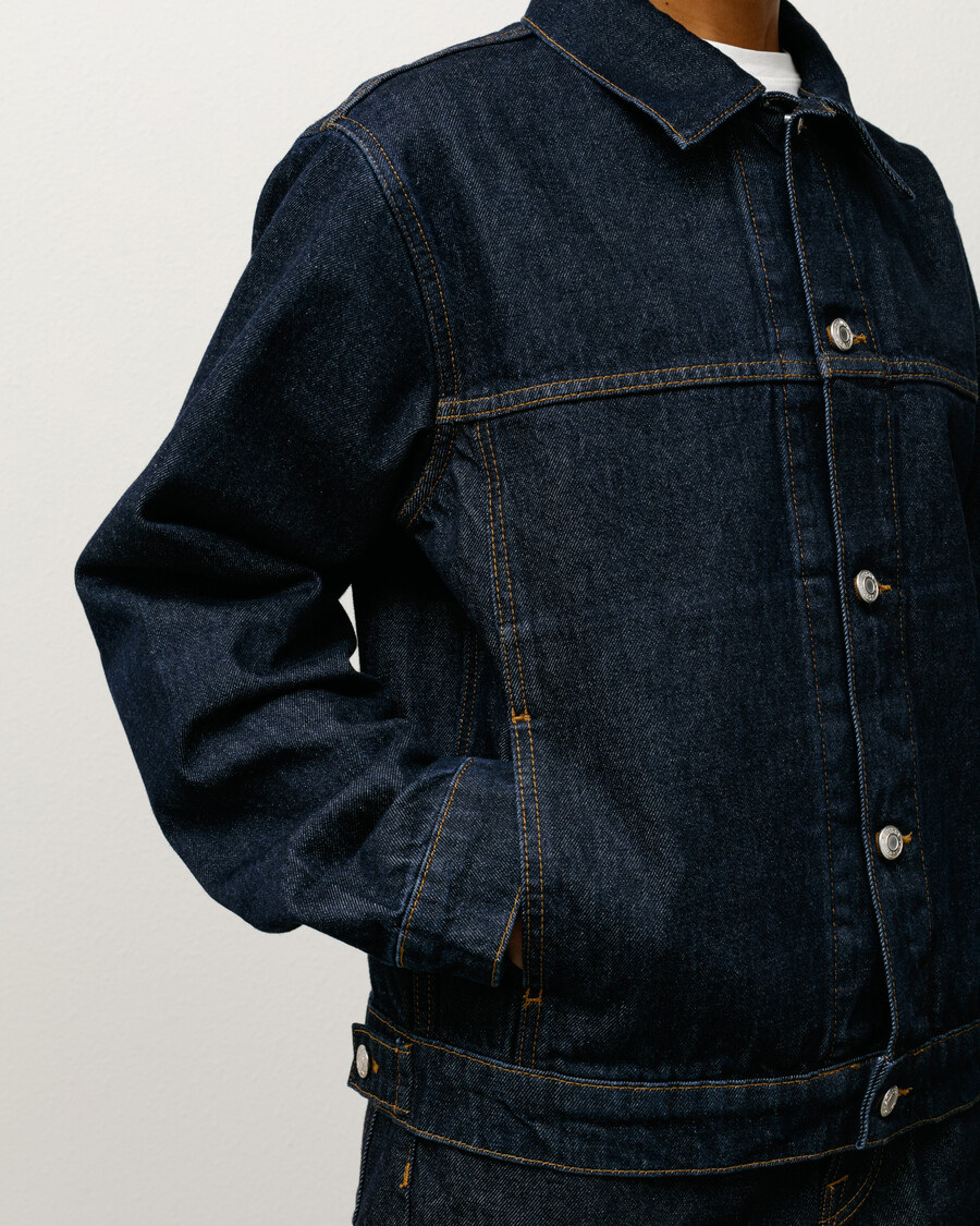 veste en jean trucker