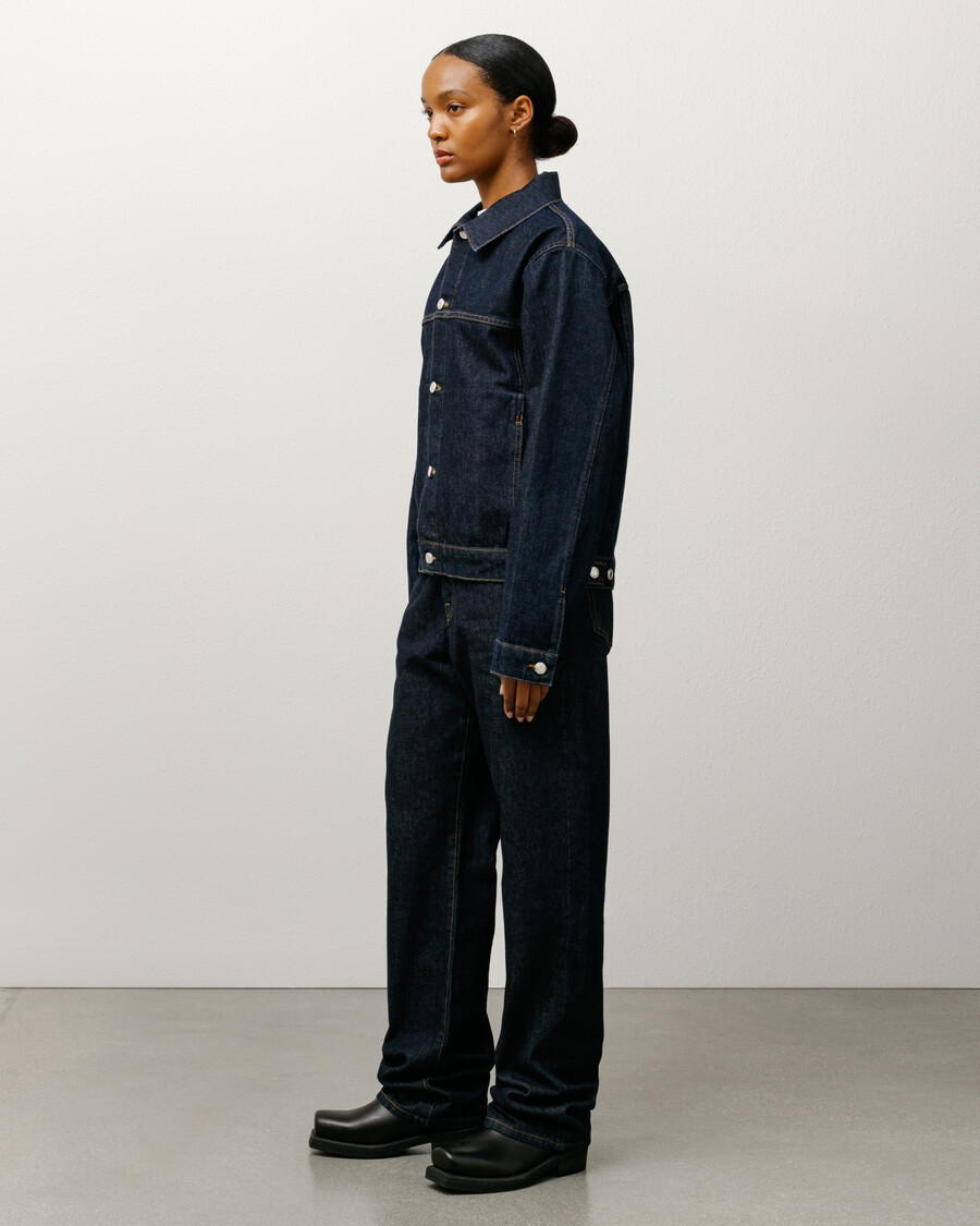 veste en jean trucker