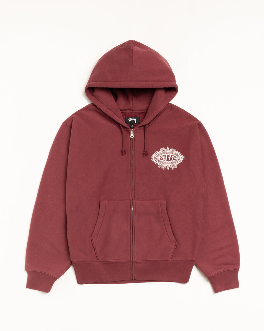 sweat à capuche zippé mantra