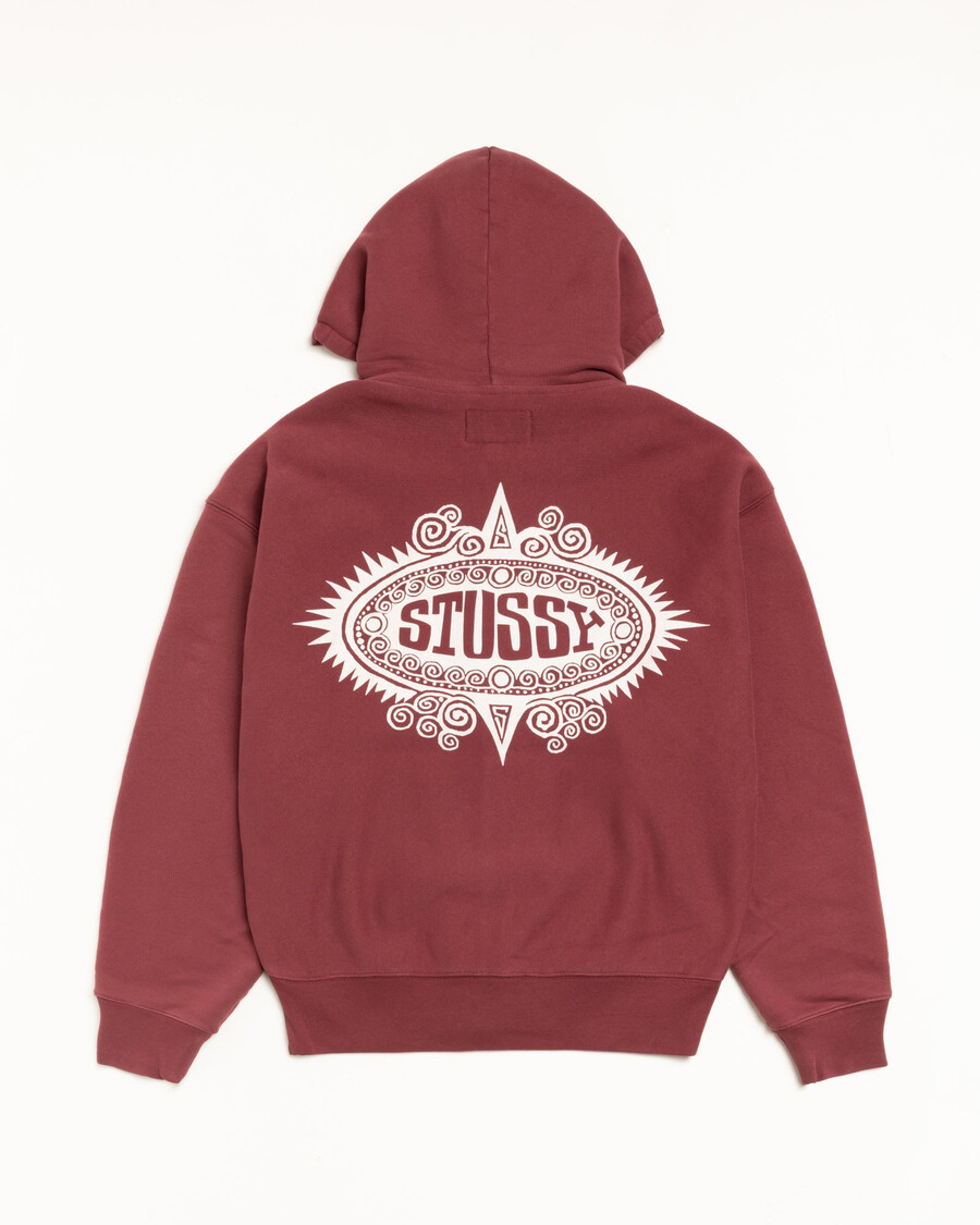 sweat à capuche zippé mantra