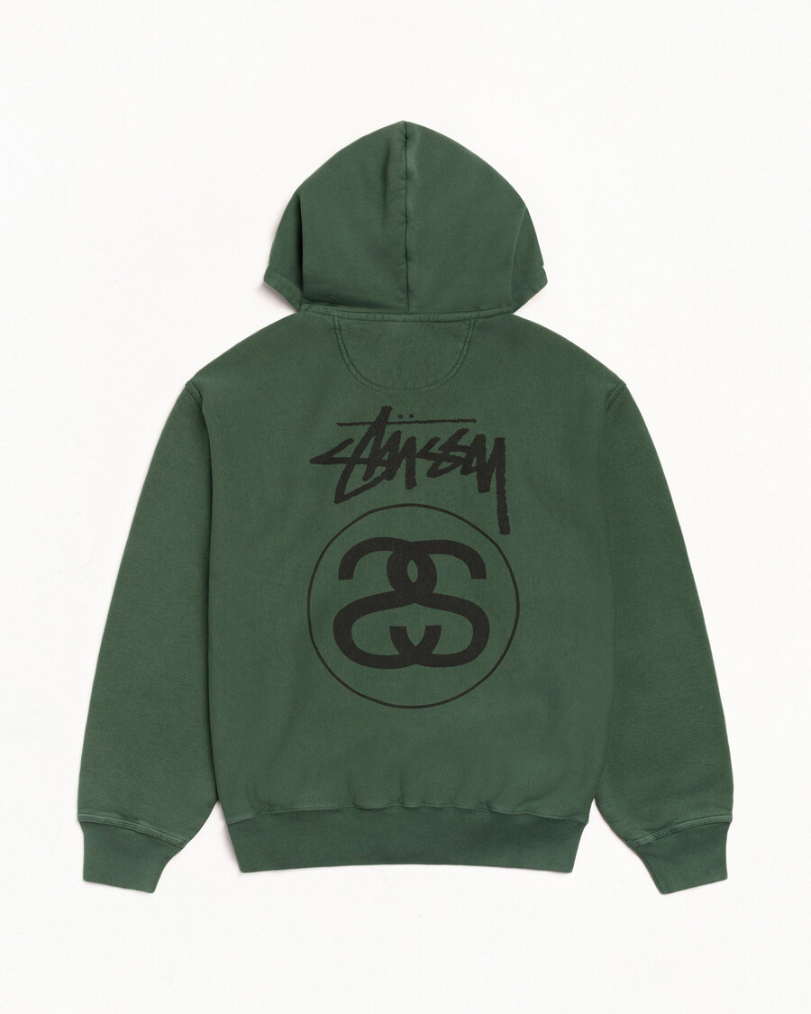 sweat à capuche stock link teint par pigmentation
