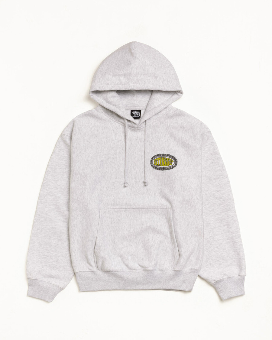 sweat à capuche ovale en tuiles