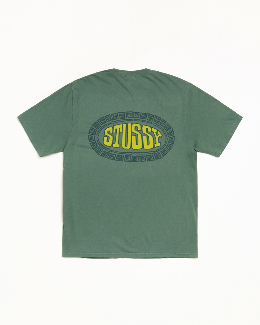 t-shirt ovale en carrelage pigmenté